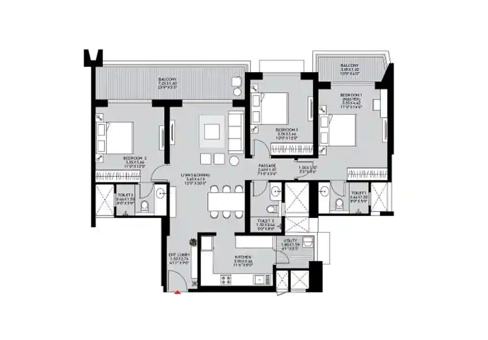3 BHK